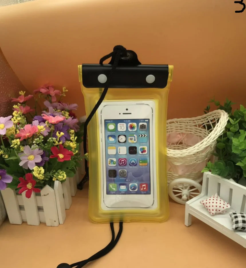 Funda Impermeable para Teléfono con Diseño de Airbag Flotante
