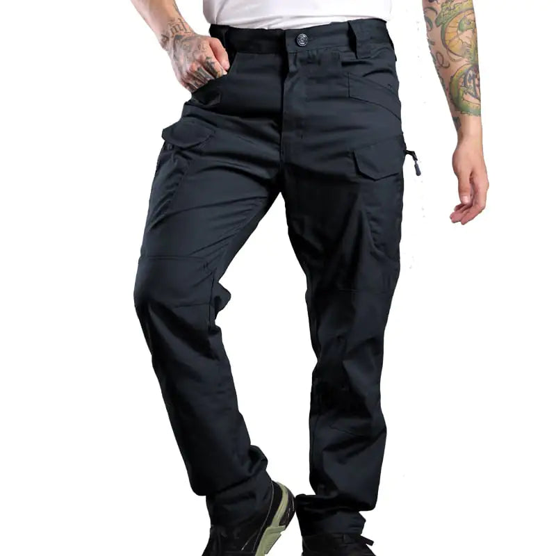 Waterproof Men's Wear-Resistant Plaid Overalls