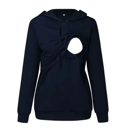 Sudadera con Capucha para Maternidad y Lactancia