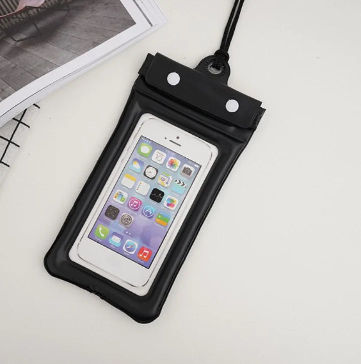 Funda Impermeable para Teléfono con Diseño de Airbag Flotante