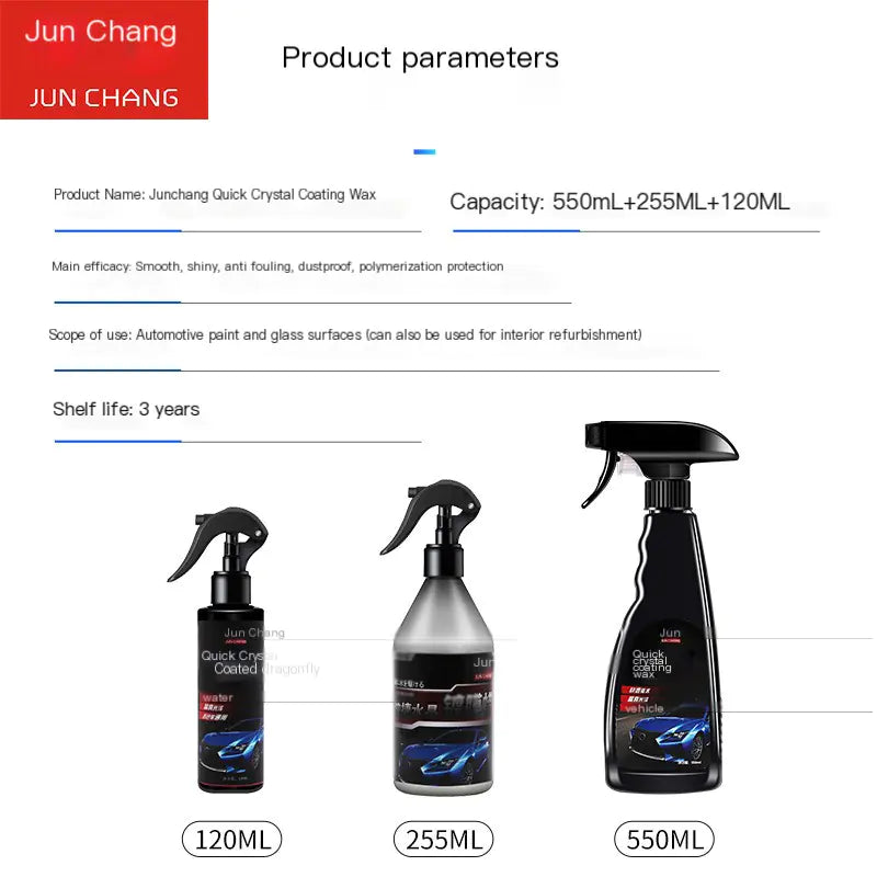 Cera nanocristalina para protección y recubrimiento de pintura de automóviles
