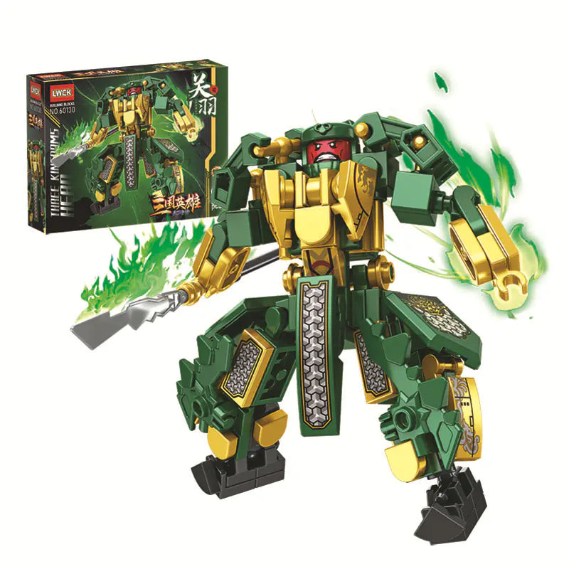Robot Transformable Compatible con Bloques de Construcción LEGO