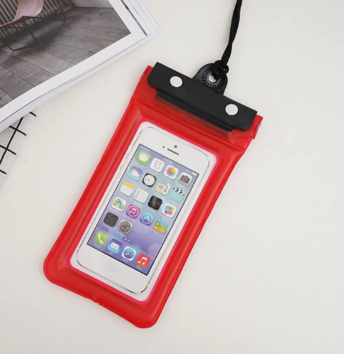 Funda Impermeable para Teléfono con Diseño de Airbag Flotante