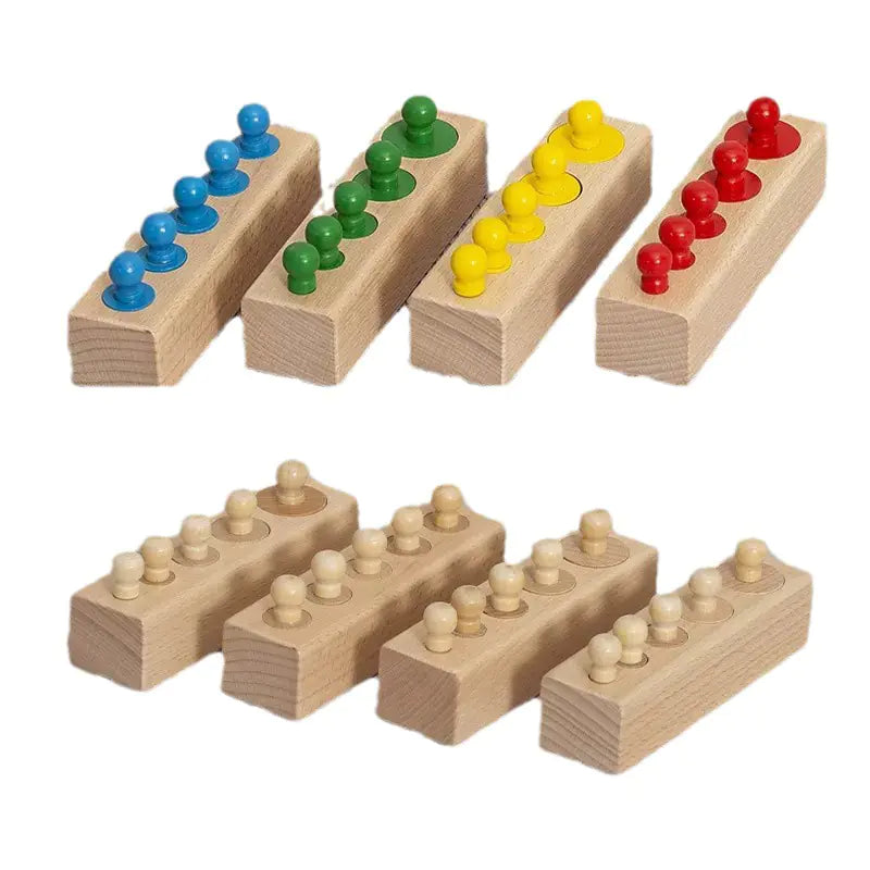 Juguete rompecabezas Montessori de combinación de formas para niños pequeños