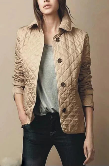 Chaqueta de Invierno Acolchada para Mujer