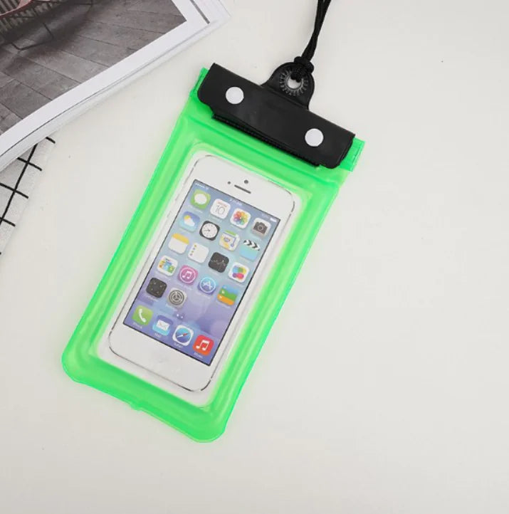 Funda Impermeable para Teléfono con Diseño de Airbag Flotante