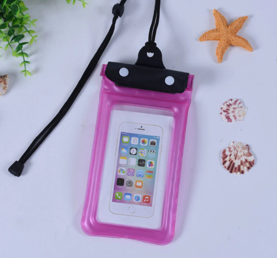 Funda Impermeable para Teléfono con Diseño de Airbag Flotante