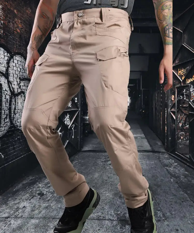 Waterproof Men's Wear-Resistant Plaid Overalls