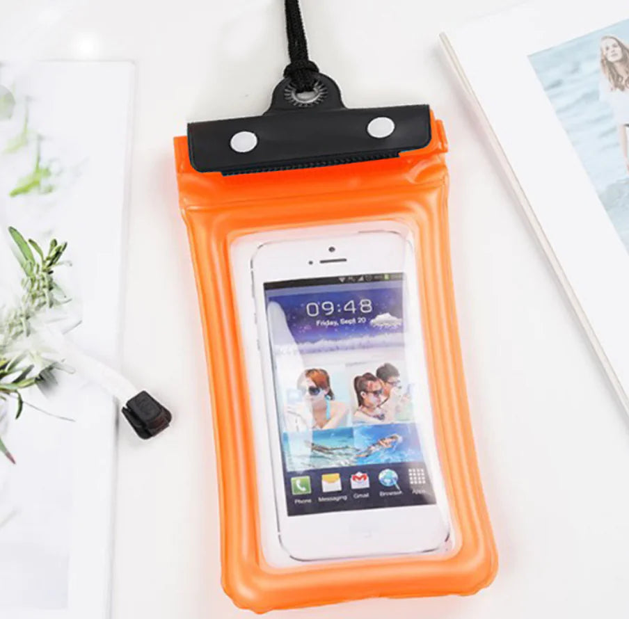 Funda Impermeable para Teléfono con Diseño de Airbag Flotante