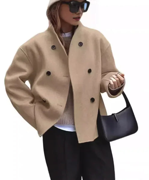 Abrigo de Lana para Mujer de Invierno