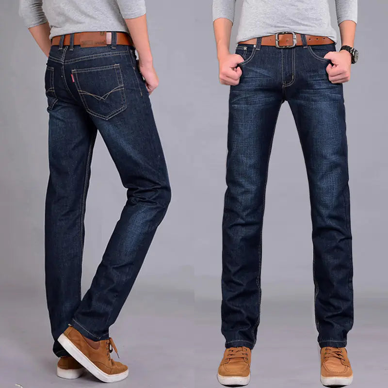 Jeans casuales transpirables para hombre