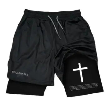 Pantalones Cortos Atléticos Cristianos para Hombre