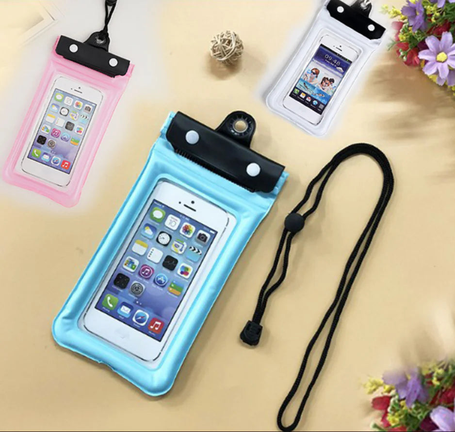 Funda Impermeable para Teléfono con Diseño de Airbag Flotante