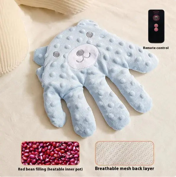 Guante de mano para prevención de sobresaltos para bebés, almohada eléctrica para manos de bebé