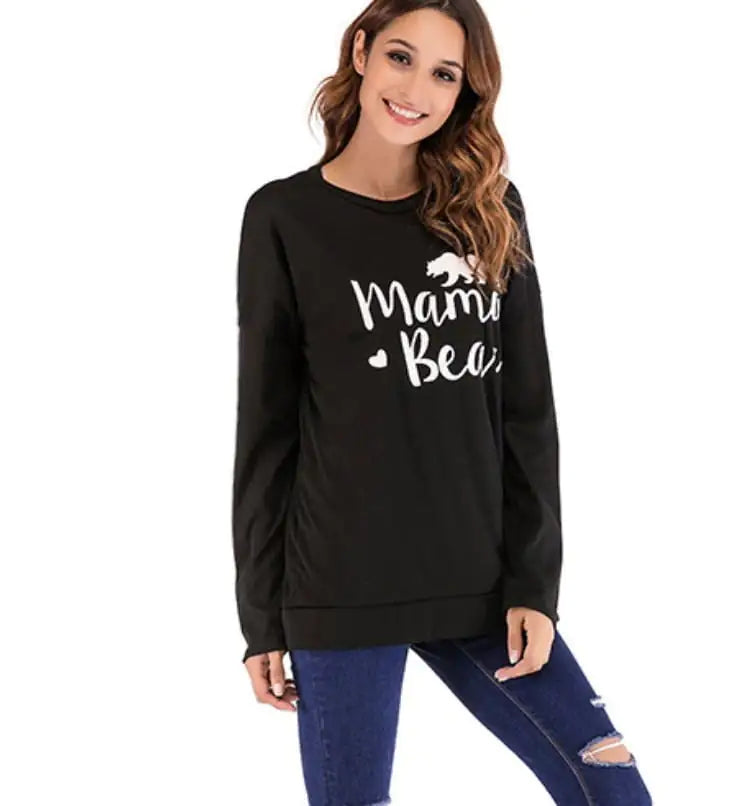 Colección de Camisetas y Tops Gráficos de Maternidad
