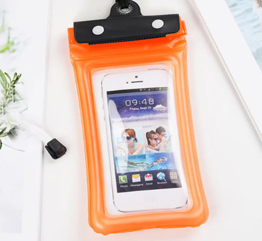 Funda Impermeable para Teléfono con Diseño de Airbag Flotante