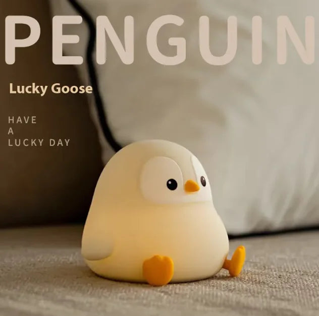 Luz Nocturna para Bebé Pingüino