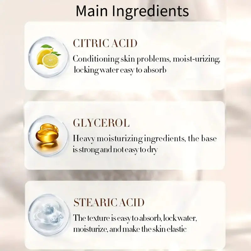 Crema corporal hidratante de coco para el cuidado de la piel seca