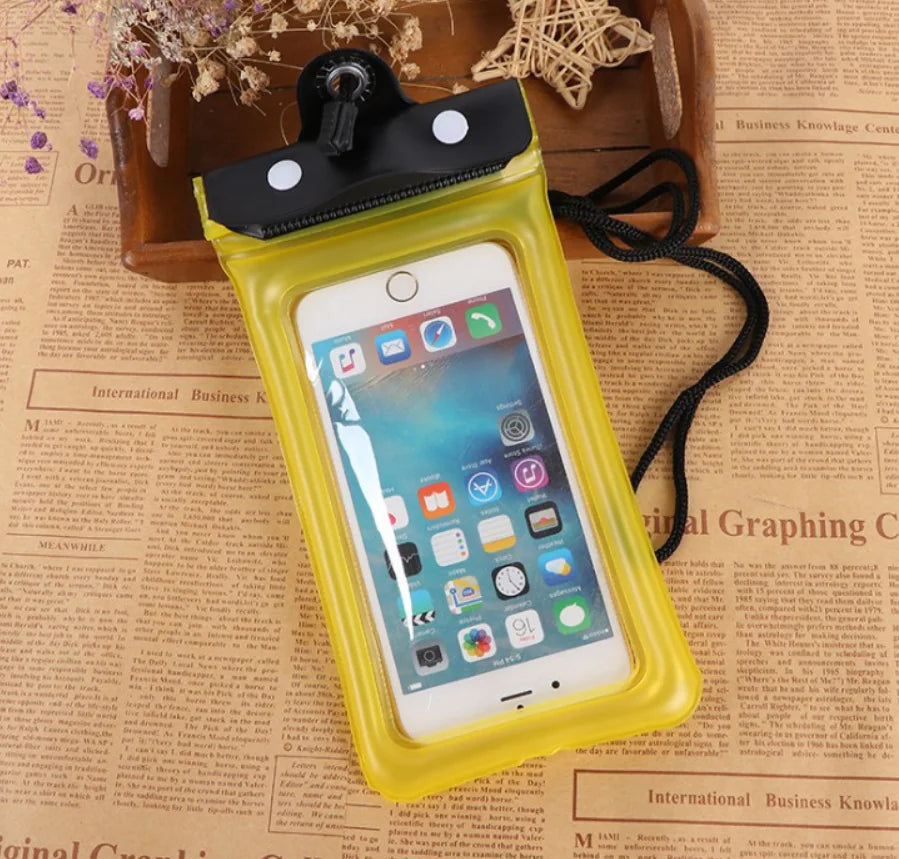 Funda Impermeable para Teléfono con Diseño de Airbag Flotante