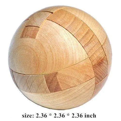 Juguete de Rompecabezas de Madera para Adultos - Cerraduras Kongming y Luban