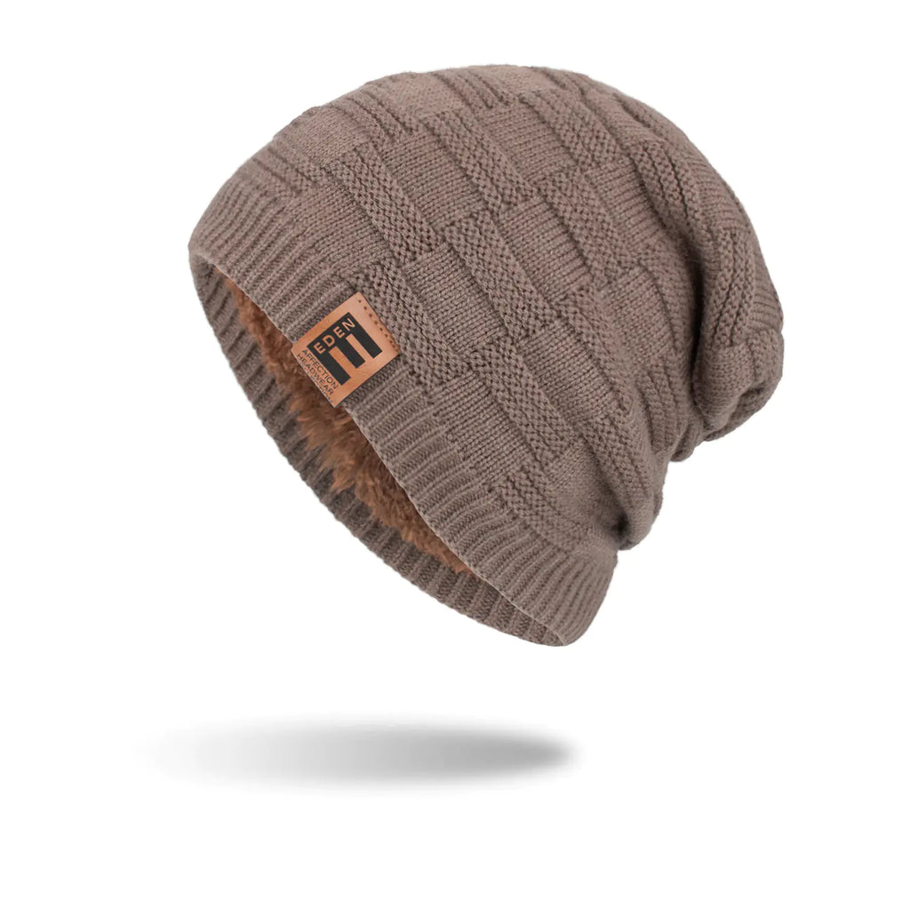 Gorro de Lana Tejido Estilo Coreano Moderno para Hombres