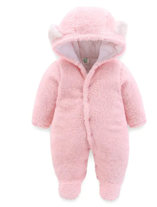 Mameluco de Bebé para Invierno Nuevo, Cálido y Grueso