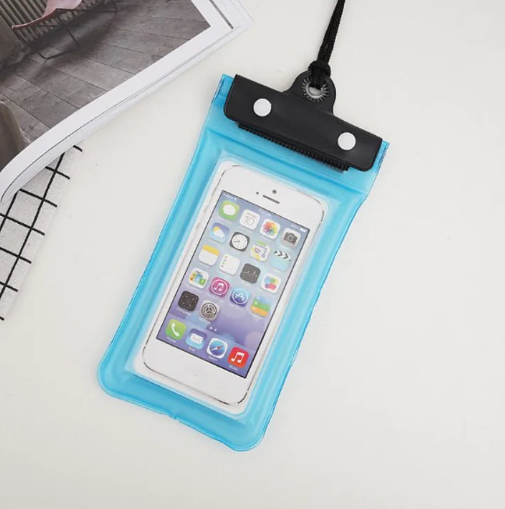 Funda Impermeable para Teléfono con Diseño de Airbag Flotante