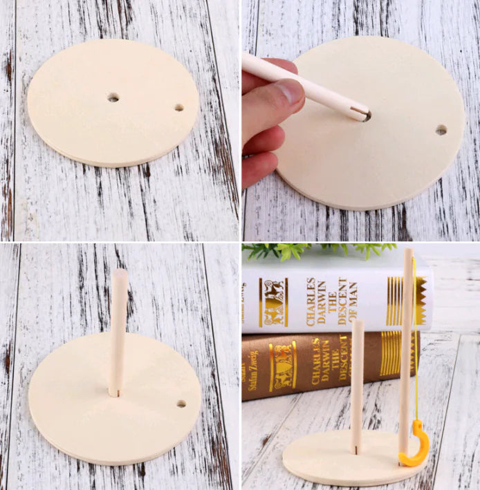 Set de Pesca de Madera para Niños - Juego Educativo