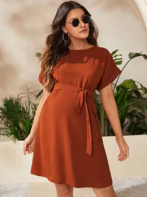 Vestido de maternidad con mangas murciélago