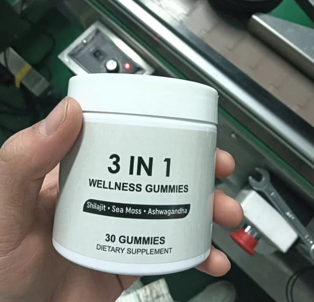 Gomitas Shilajit 3-en-1 para Hombres