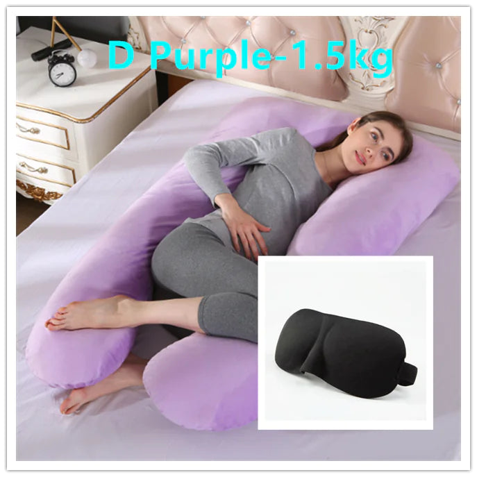 Almohada de Apoyo Maternal en Forma de U