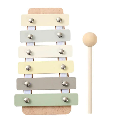 Set de Juguetes Musicales de Madera para Bebés