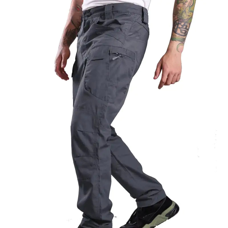 Waterproof Men's Wear-Resistant Plaid Overalls