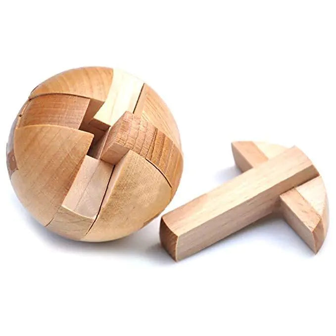Juguete de Rompecabezas de Madera para Adultos - Cerraduras Kongming y Luban
