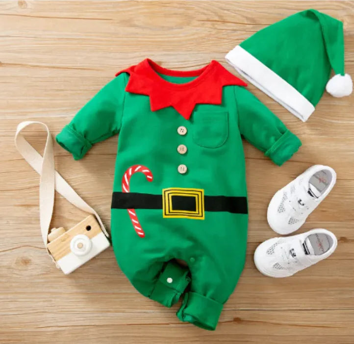 Mamelucos Navideños Acogedores para Bebé