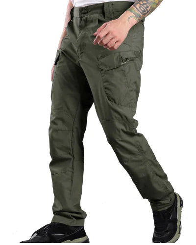 Waterproof Men's Wear-Resistant Plaid Overalls