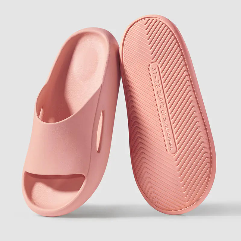 Sandalias y Zapatillas de Baño con Suela Gruesa para el Hogar