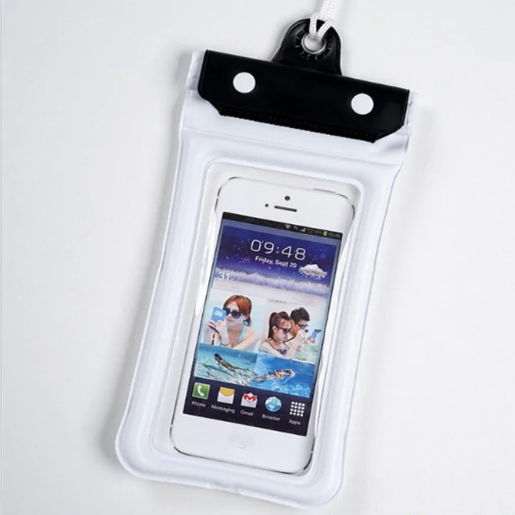 Funda Impermeable para Teléfono con Diseño de Airbag Flotante