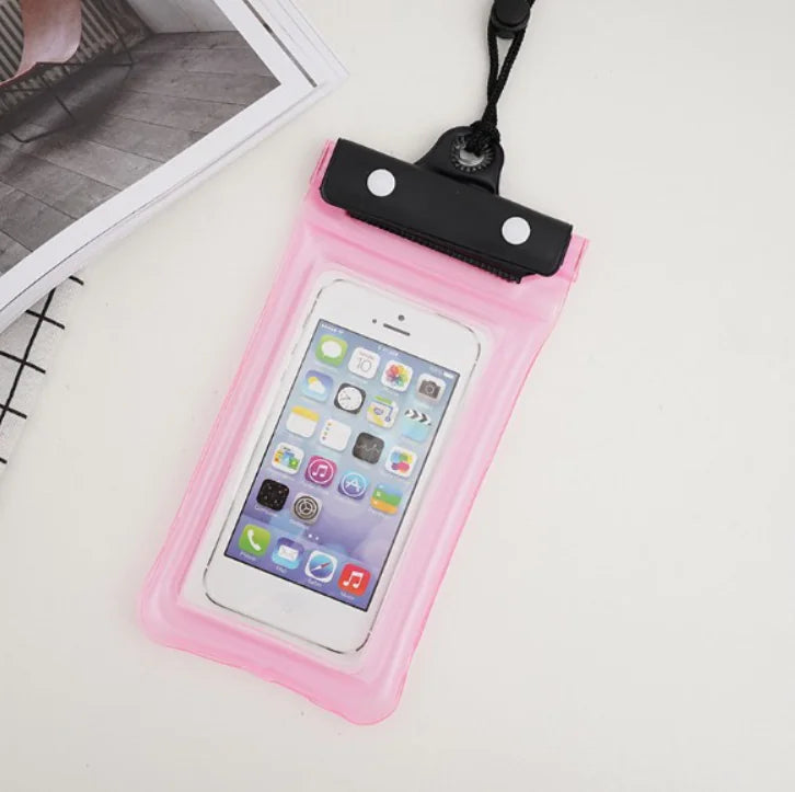 Funda Impermeable para Teléfono con Diseño de Airbag Flotante