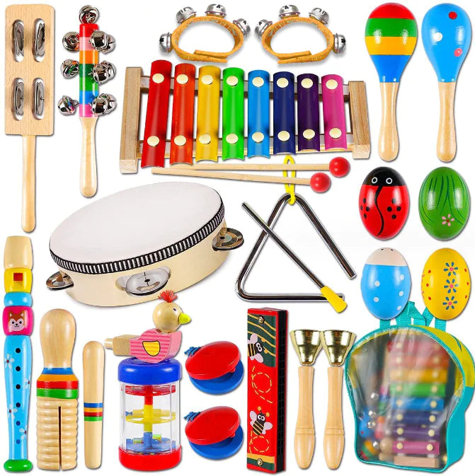 Kit de Juguetes Musicales Montessori para Niños (Un Conjunto)